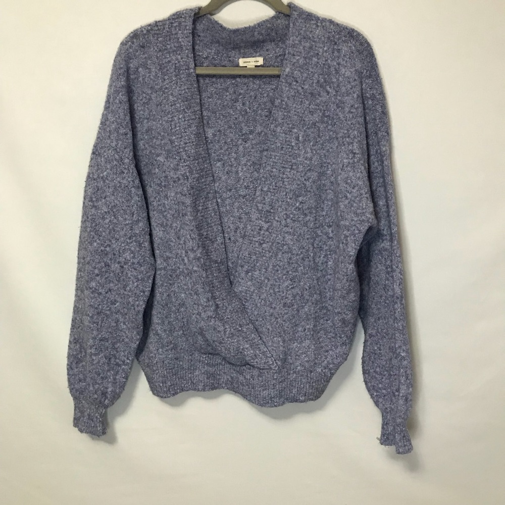 Urban Outfitters Oversized Cozy Surplice Sweater - Picture 2 of 7